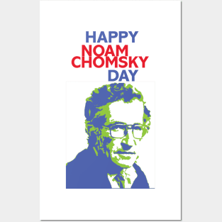 Happy Noam Chomsky Day Posters and Art